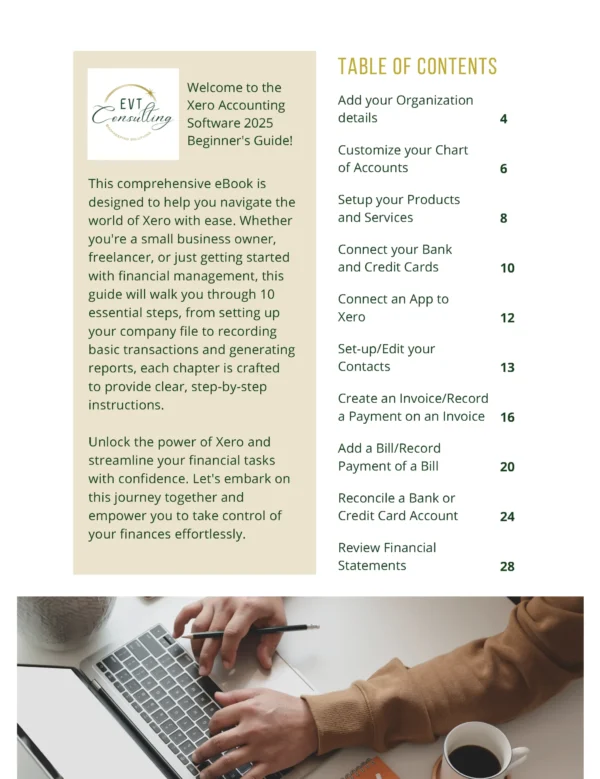Xero Beginner's Guide - Image 3